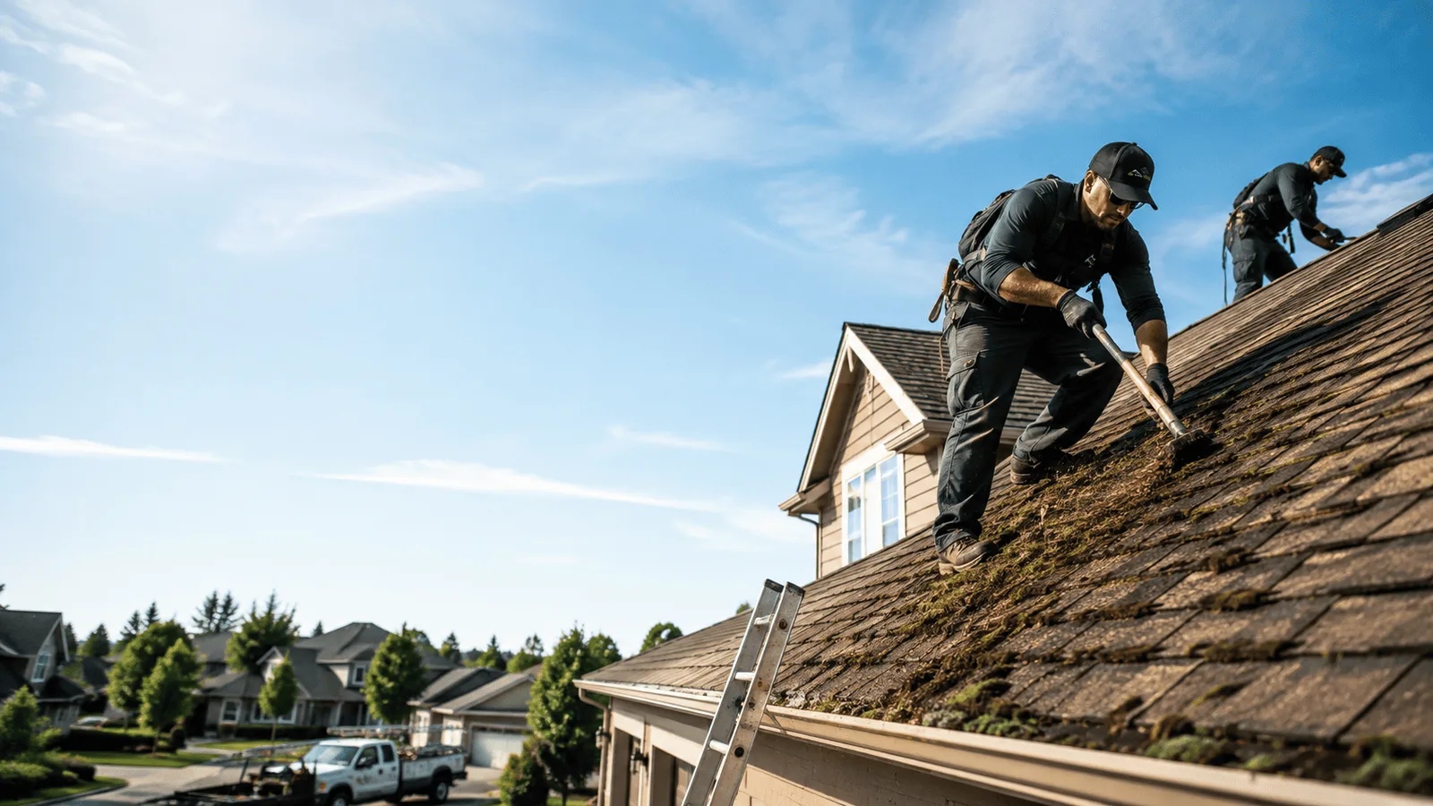 Roof Moss Removal in Blanchard, LA near me